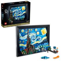 Conjunto de construção LEGO Ideas Vincent Van Gogh The Starry Night