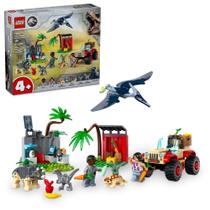 Conjunto de construção LEGO Jurassic World Baby Dinosaur Rescue 76963 Conjunto de construção LEGO Jurassic World Baby Dinosaur Rescue 76963
