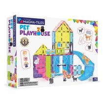 Conjunto de construção MAGNA-TILES Pet Playhouse 50 peças Conjunto de construção MAGNA-TILES Pet Playhouse 50 peças