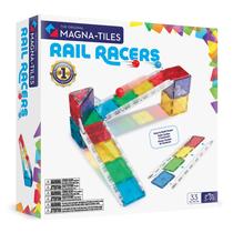 Conjunto de construção MAGNA-TILES Rail Racers 33 peças