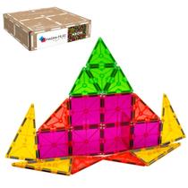 Conjunto de construção magnética MAGNA-TILES Color Shop NEON 20 unidades