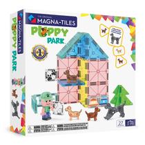 Conjunto de construção magnética MAGNA-TILES Puppy Park 27 peças Conjunto de construção magnética MAGNA-TILES Puppy Park 27 peças