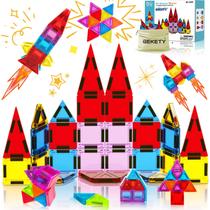 Conjunto de construção magnético GEKETY Mini Tiles 32 unidades para crianças de 3 anos ou mais Conjunto de construção magnético GEKETY Mini Tiles 32 unidades para crianças de 3 anos ou mais