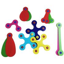 Conjunto de construção magnético modular DIY de 30 unidades, Conjunto de construção magnético modular DIY de 30 unidades,