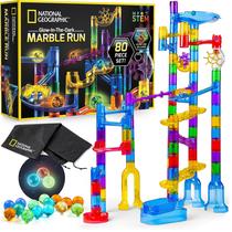 Conjunto de construção Marble Run NATIONAL GEOGRAPHIC com 15 bolinhas de gude