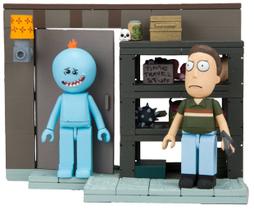 Conjunto de construção McFarlane Toys Rick & Morty Smith Garage Rack