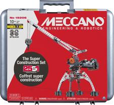 Conjunto de construção Meccano Super Construction 25 em 1 com motor Conjunto de construção Meccano Super Construction 25 em 1 com motor