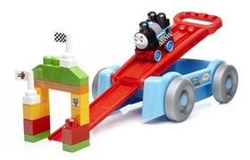 Conjunto de construção Mega Bloks Thomas Racin' Railway Wagon