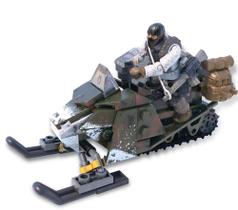 Conjunto de construção Mega Construx Call of Duty Snowmobile Scout Conjunto de construção Mega Construx Call of Duty Snowmobile Scout