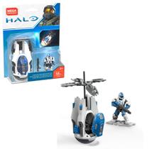 Conjunto de construção Mega Construx Halo Covenant Fireteam com 4 figuras