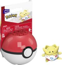 Conjunto de construção Mega Construx Pokemon Togepi 21 unidades 6+