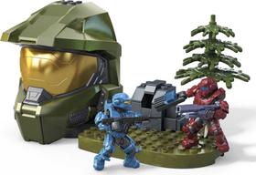 Conjunto de Construção Mega Halo Stockpile com Capacete Spartan