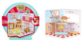 Conjunto de construção MGA Miniverse Make It Mini Spaces Pizza Shop 8+ Conjunto de construção MGA Miniverse Make It Mini Spaces Pizza Shop 8+