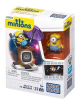 Conjunto de construção Minions Mega Bloks Silly TV 37 peças Conjunto de construção Minions Mega Bloks Silly TV 37 peças