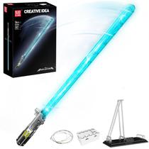 Conjunto de construção Mold King 10139 Lightsabre com suporte 1089 unidades