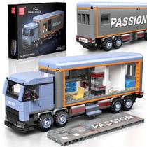 Conjunto de construção Mold King RV Truck Model 615 PCS 29,8 cm