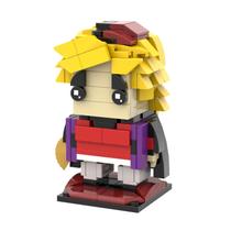 Conjunto de construção MOOXI-MOC Anime Demon Slayer Brick Douma 201 unidades