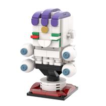 Conjunto de construção MOOXI-MOC Anime Demon Slayer Brick Mini Headz