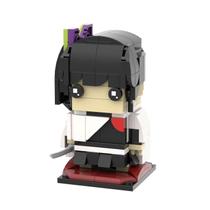 Conjunto de construção MOOXI-MOC Anime Demon Slayer Tsuyuri Kanawo 168 unidades