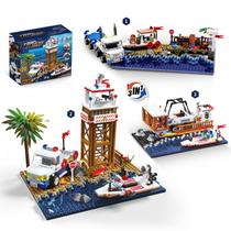 Conjunto de construção Mov stone Creator 3 em 1 Coastal 750 unidades Conjunto de construção Mov stone Creator 3 em 1 Coastal 750 unidades