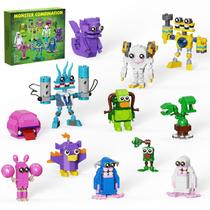 Conjunto de construção MYFUNTOY 12 em 1 Singing Monster Figures 637 unidades