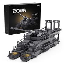 Conjunto de construção Nifeliz Dora WW2 Classic Military 2.355 unidades NF10240 Conjunto de construção Nifeliz Dora WW2 Classic Military 2.355 unidades NF10240