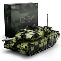 Conjunto de construção Nifeliz Leopard II A7 Tank Military 2069 unidades