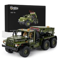 Conjunto de construção Nifeliz Rocket Artillery Katyusha Military Truck