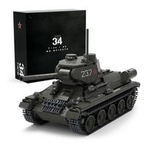 Conjunto de construção Nifeliz T34/85 Tank WW2 Military 818 unidades NF10270 Conjunto de construção Nifeliz T34/85 Tank WW2 Military 818 unidades NF10270