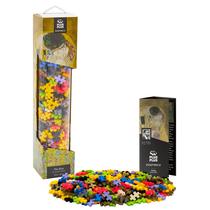 Conjunto de Construção PLUS PLUS - Inspirado em Klimt, O Beijo