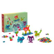Conjunto de construção PLUS PLUS Learn to Build Pets 275 peças