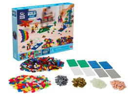 Conjunto de construção PLUS PLUS Learn to Build Super Set 1200 peças