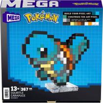 Conjunto De Construcao - Pokemon Mega Squirtle Pixel MATTEL