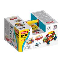 Conjunto de construção Quercetti Tecno Toolbox 128 peças com estojo Conjunto de construção Quercetti Tecno Toolbox 128 peças com estojo