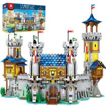 Conjunto de construção Reobrix Medieval Castle w/ Light 66006 para adultos
