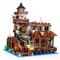 Conjunto de construção Sillbird Ideas Fishing Village Store House 1831 unidades Conjunto de construção Sillbird Ideas Fishing Village Store House 1831 unidades