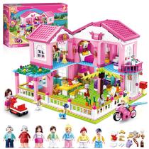 Conjunto de construção Sluban Friends Beach House Seaside Villa 6-12