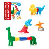 Conjunto de construção SmartMax My First Dinosaurs 1-5 Years com animais macios