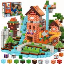 Conjunto de construção STEM de blocos magnéticos Toy Life 108 unidades