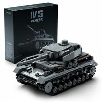 Conjunto de construção: tanque militar Nifeliz Panzer IV G para adultos