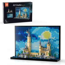 Conjunto de construção TG BLOCKS Micro Brick Magic Castle com 2565 unidades