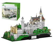 Conjunto de Construção Wyiauy Castelo de Neuschwanstein 6786 Peças