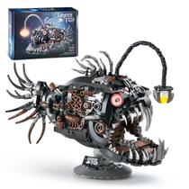 Conjunto de construção XITALAXU Mechanical Lantern Fish 1038 unidades