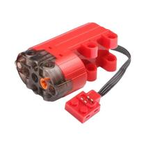 Conjunto de Controle de Receptor de Servo Motor para Blocos de Construção - Cores: Cinza, Preto e Vermelho