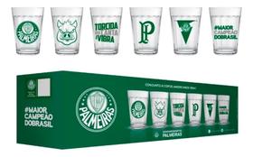 Conjunto De Copo Americano Palmeiras Licenciado Kit 6 Peças Conjunto De Copo Americano Palmeiras Licenciado Kit 6 Peças