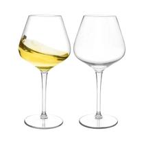 Conjunto De Copo De Vinho De Plástico Tritan Transparente Vermelho 2/4/6 Unidades Inquebrável Para