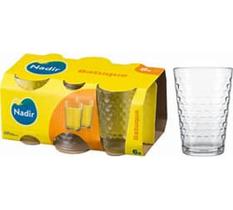 Conjunto de Copos 265ml 6 Peças - Nadir