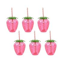 Conjunto De Copos De Bebida De Abacaxi E Coco Havaiano Com Canudo 6 Peças - Suprimentos Para Festa Conjunto De Copos De Bebida De Abacaxi E Coco Havaiano Com Canudo 6 Peças - Suprimentos Para Festa
