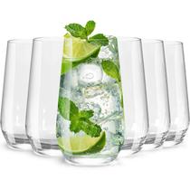 Conjunto de copos de bebida Wlasss Crystal Water 480 ml Conjunto de 6