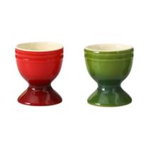 Conjunto De Copos De Cerâmica Coloridos Para Ovos, Com 2, 4 Ou 6 Suportes De Porcelana Para Ovos Conjunto De Copos De Cerâmica Coloridos Para Ovos, Com 2, 4 Ou 6 Suportes De Porcelana Para Ovos